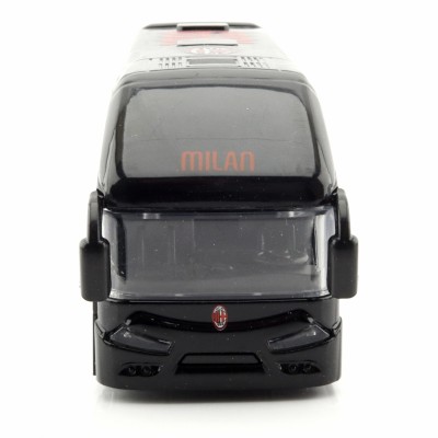 Kovový model Autobus AC Milan s otevíracími dveřmi 1:43 Pull Back