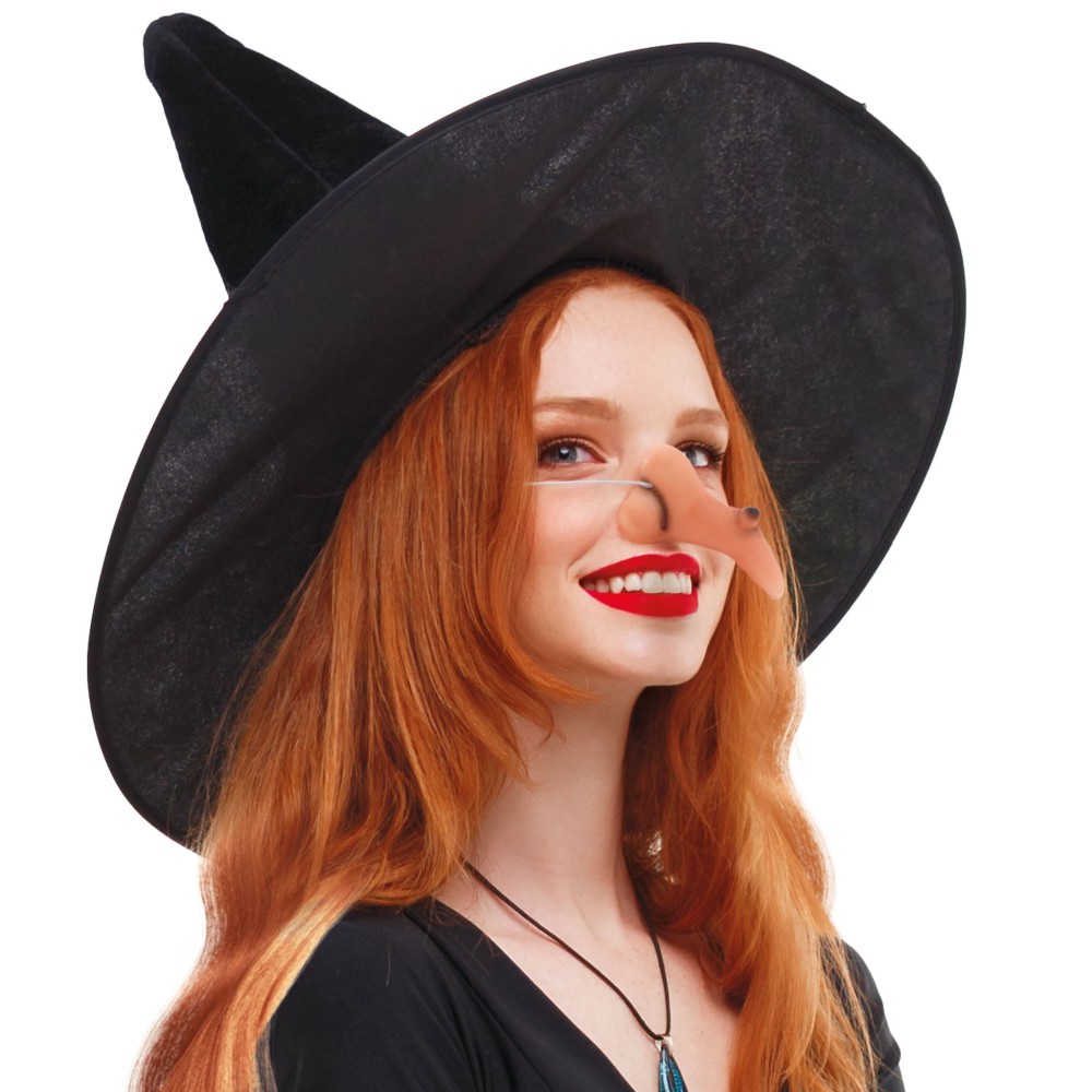 Nos čarodějnice plastový 12 cm