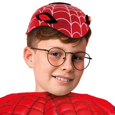 Čapka Spiderman červená