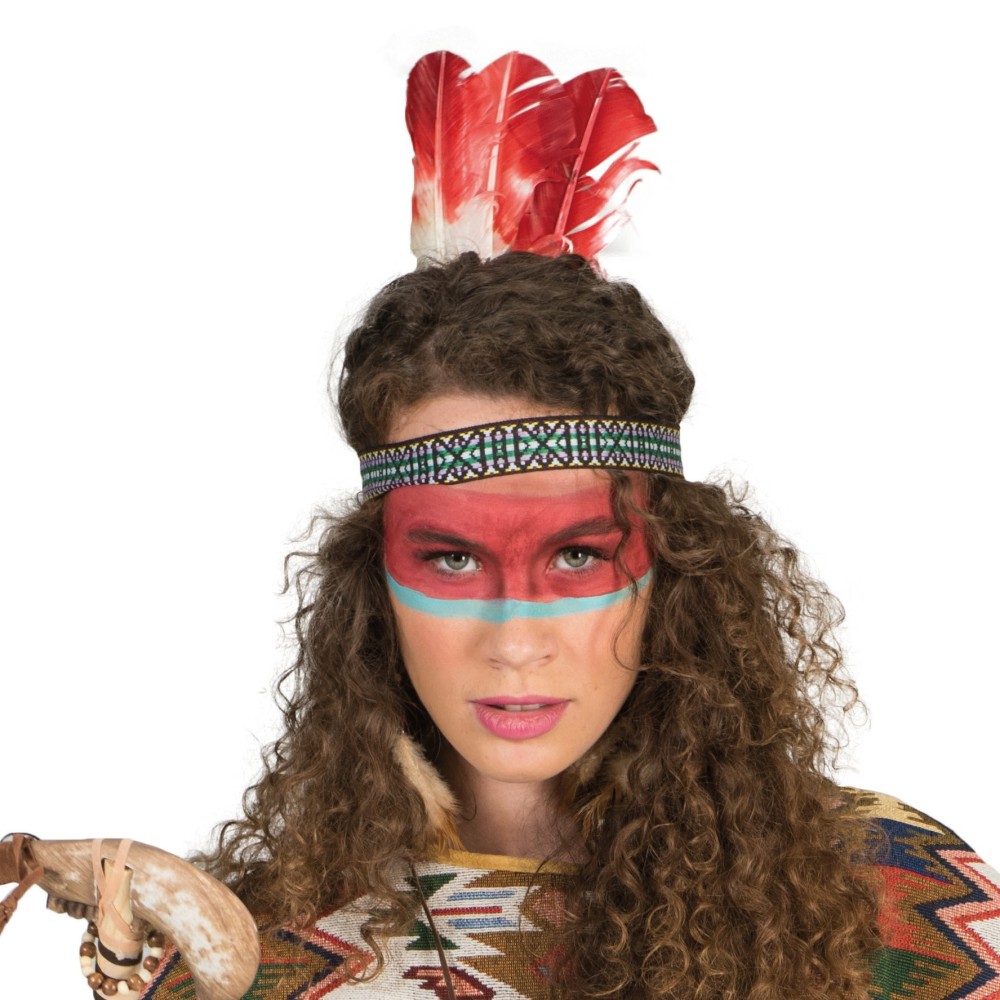 Indiánská čelenka tři péra