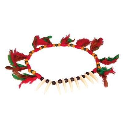 Indiánský náhrdelník barevný