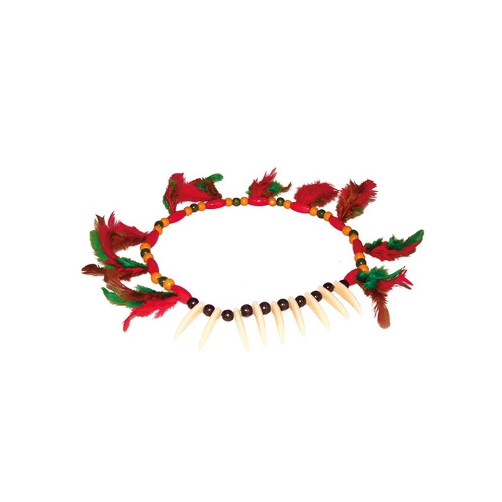 Indiánský náhrdelník barevný