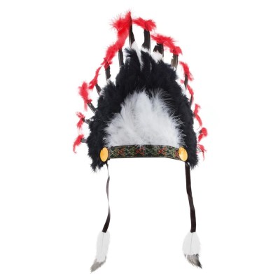 Indiánská čelenka náčelník