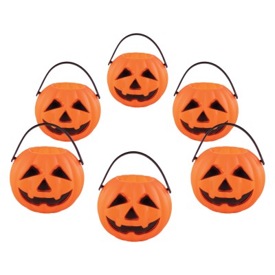 Sada mini dýně Halloween 6ks