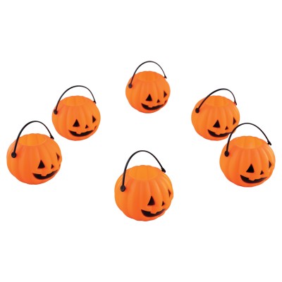 Sada mini dýně Halloween 6ks