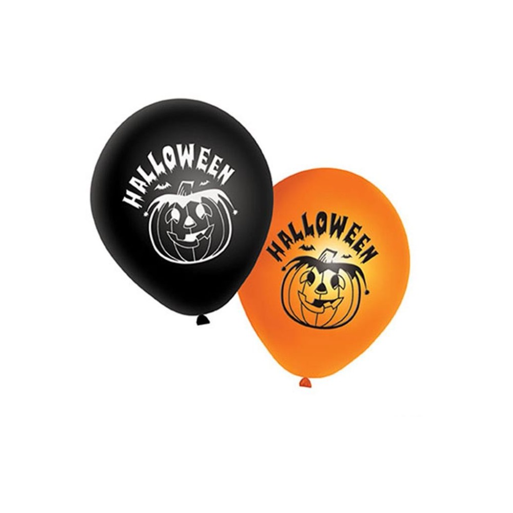 Nafukovací balónky Halloween s potiskem - 20ks