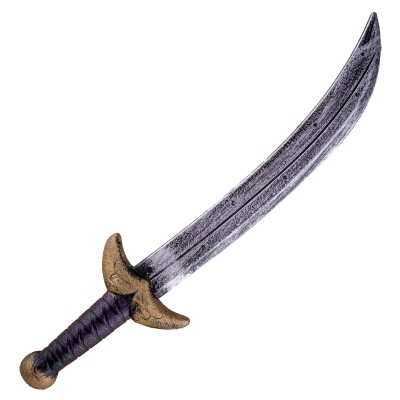 Zahnutá šavle plastová 52cm