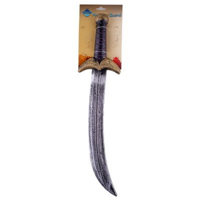 Zahnutá šavle plastová 52cm