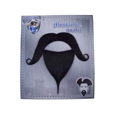 Knír a bradka mušketýr vousy