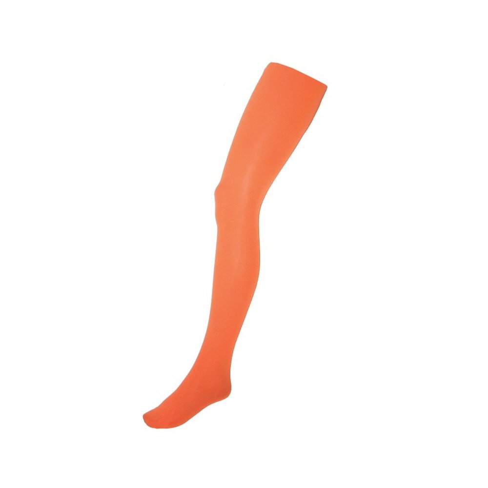 Punčochy neon oranžové