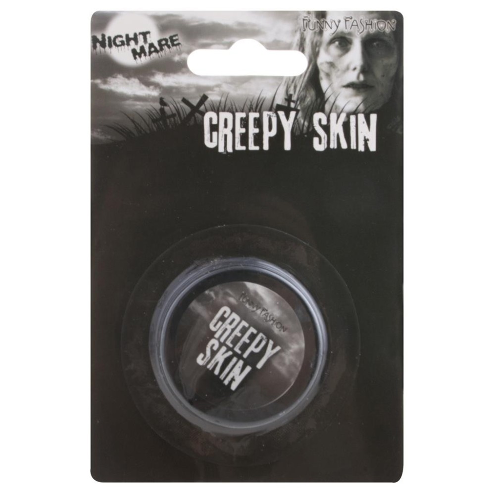 Make up Halloween stará kůže