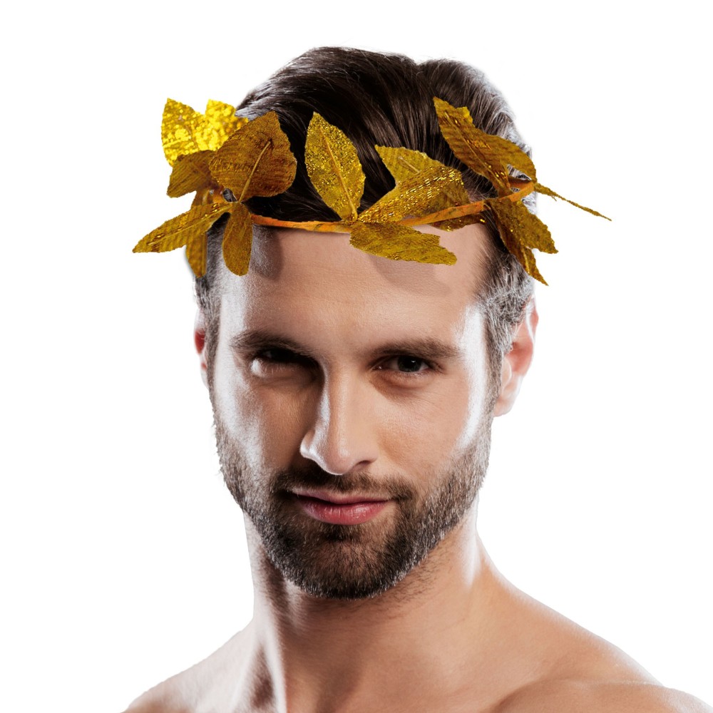 Zlatý věnec z listí říman