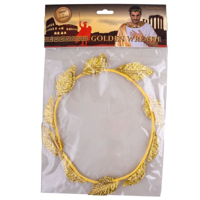 Zlatý věnec z listí říman