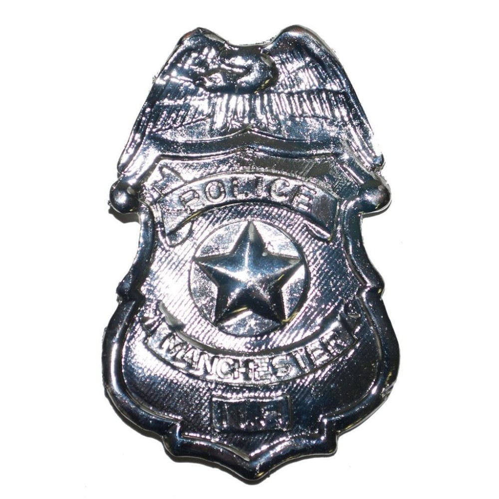 Policejní odznak kovový