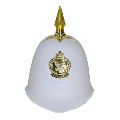 Policejní helma bílá