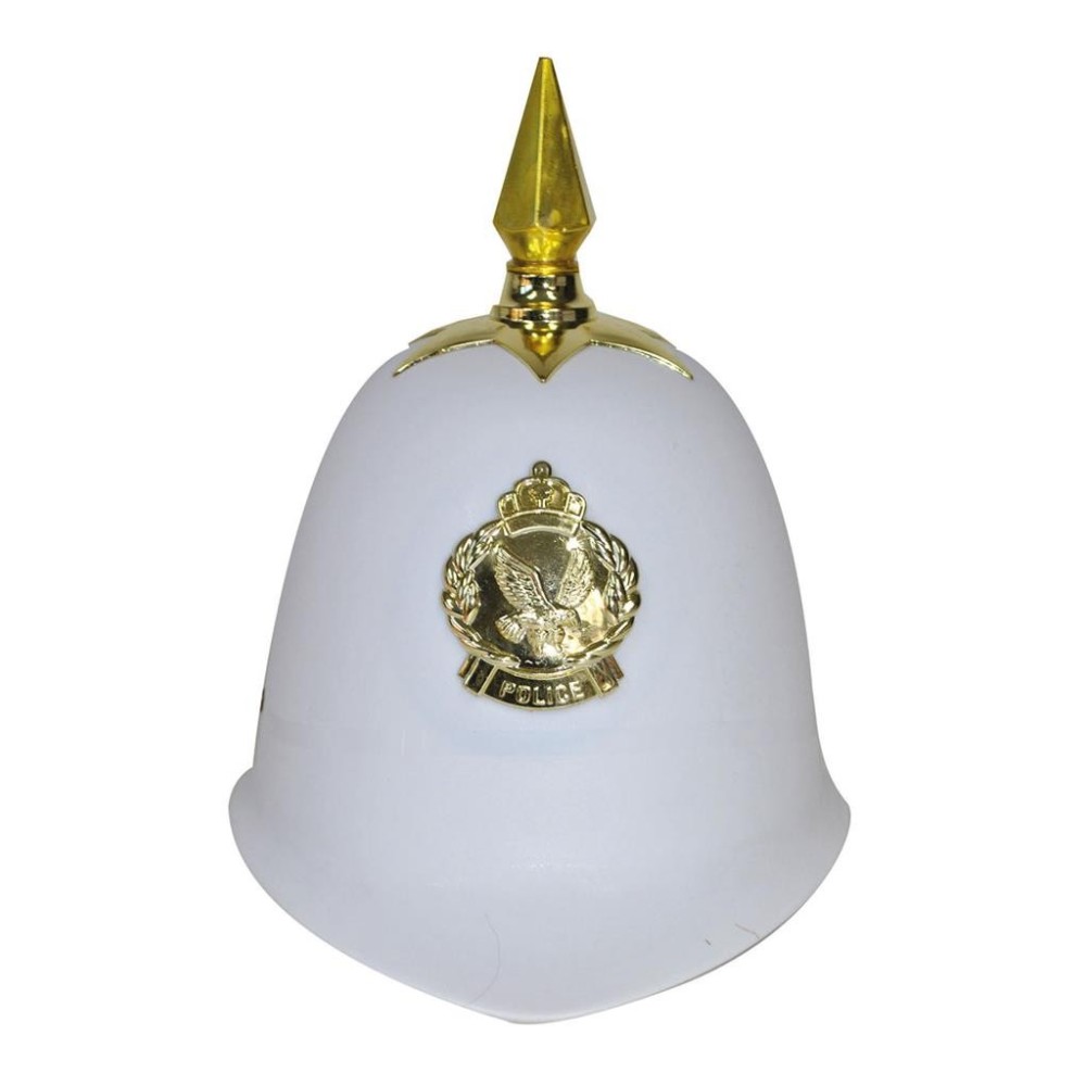 Policejní helma bílá
