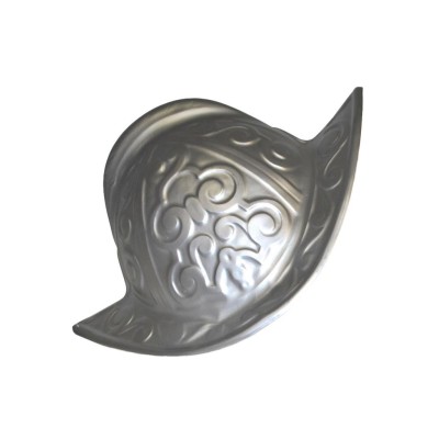 Helma rytíř stříbrná plastová