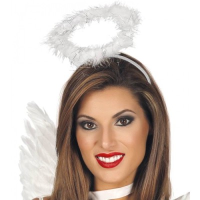 Svatozář anděl bílé peří