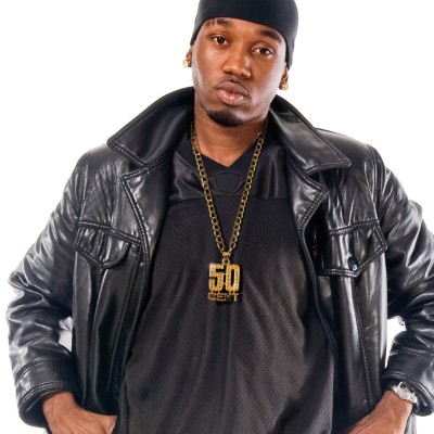 Kovový náhrdelník 50CENT zlatý