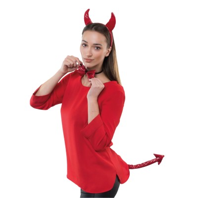 Sada čert rohy, motýlek, ocas