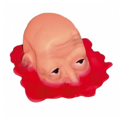 Krvavá hlava dekorace Halloween