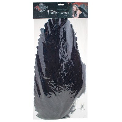 Křídla černá upír gotik 70 x 65 cm