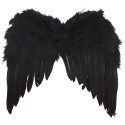 Křídla černá menší 34 x 33 cm