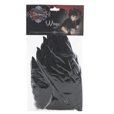 Křídla černá menší 34 x 33 cm