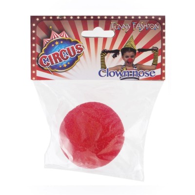 Klaunský červený nos pěnový 5cm