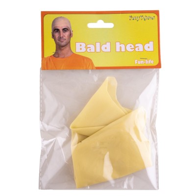 Holá hlava gumová pleš