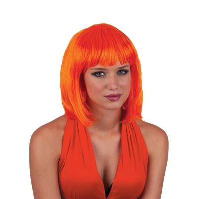 Paruka dámská oranžová