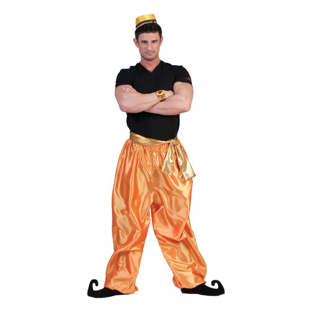 Pánský kostým Sultán kalhoty zlaté 48-50 M