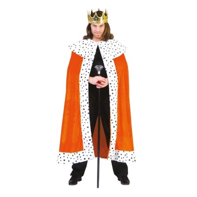 Karnevalový kostým Král plášť oranžový