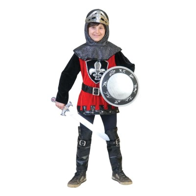 Dětský chlapecký kostým Rytíř červený 164