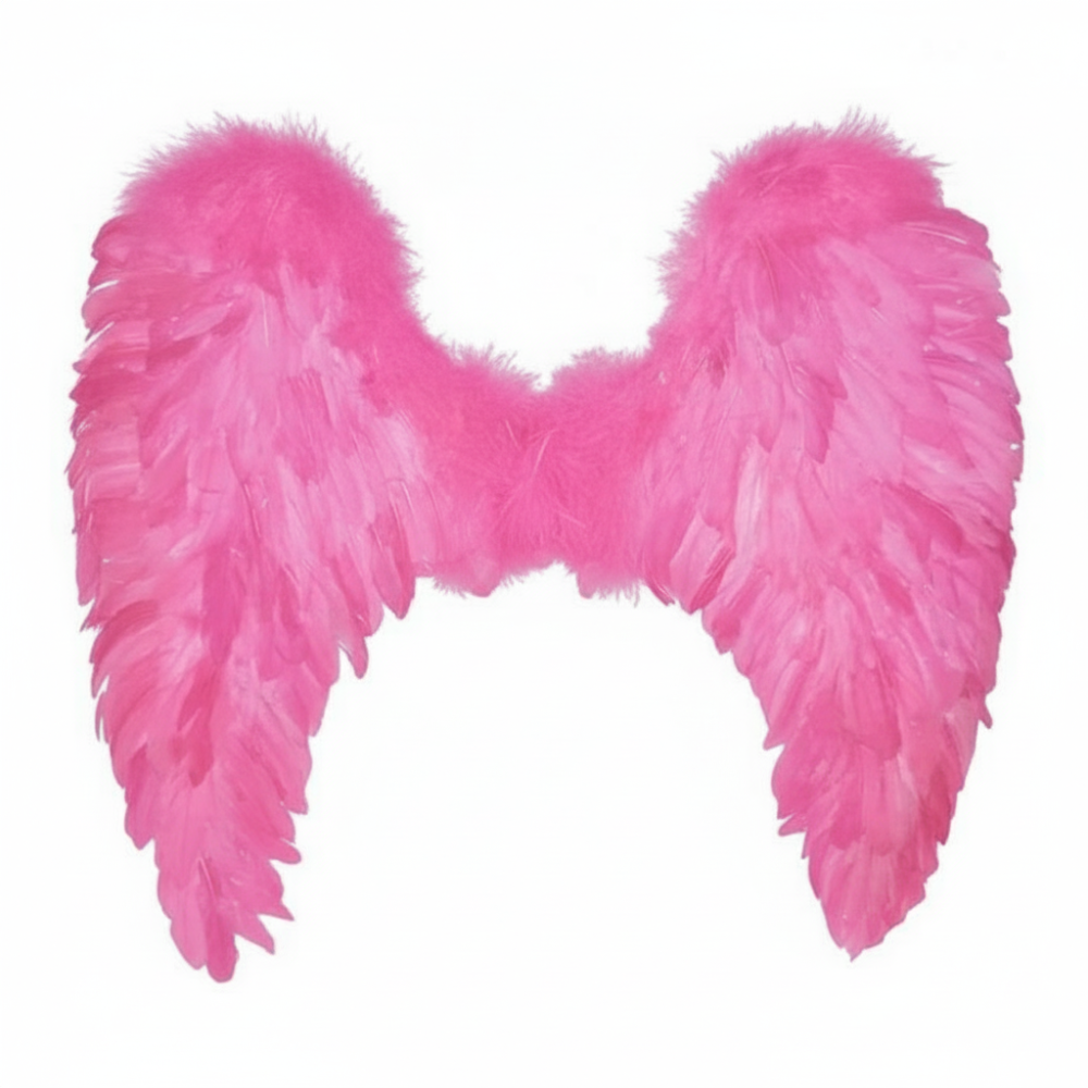 Křídla anděl růžová velká 70 x 65 cm