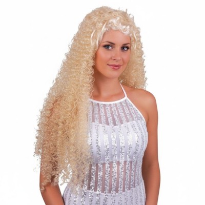 Andělská paruka dlouhá blond anděl