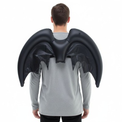 Nafukovací křídla černá 70 cm upír