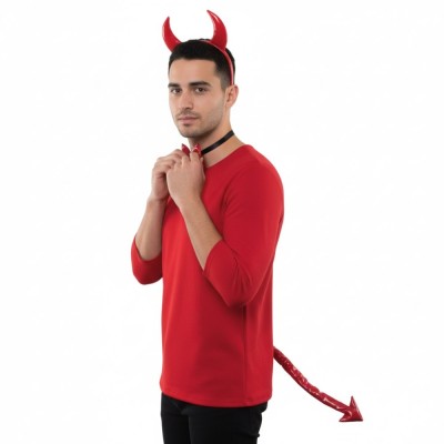 Sada čert rohy, motýlek, ocas