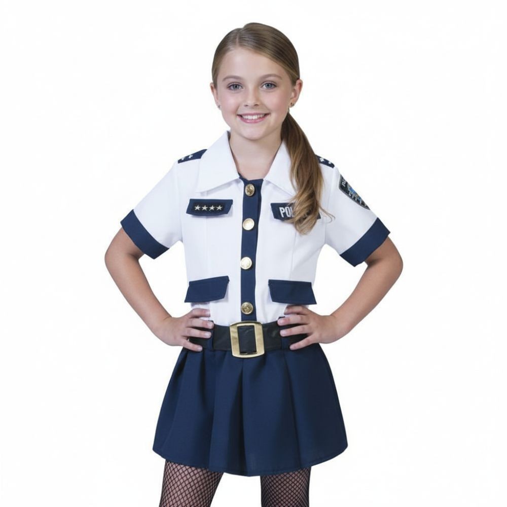 Dětský kostým Policistka Carla 152