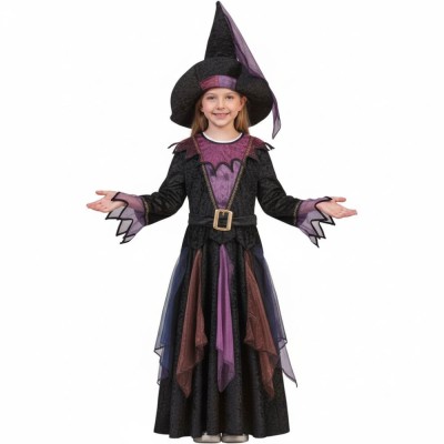 Dětský dívčí kostým Čarodějnice Blacky 104
