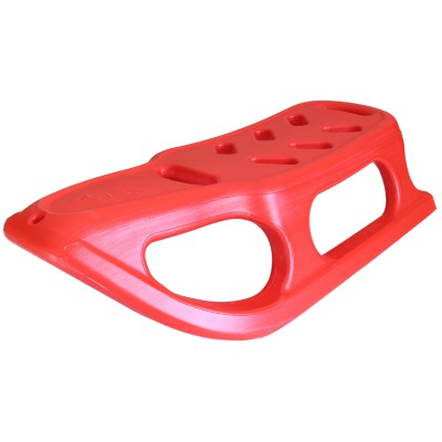 Sáňky o délce 92cm a nosností do 100Kg - červené