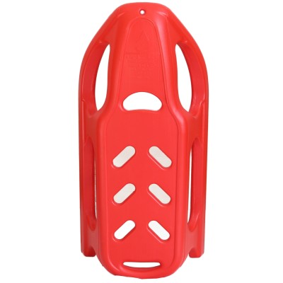 Plastové dětské sáňky o délce 92cm a nosností do 100Kg - červené