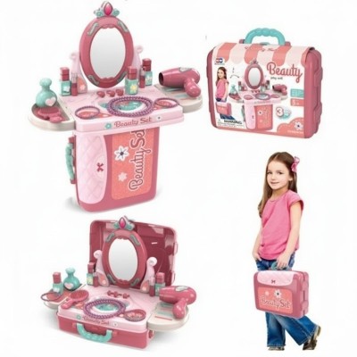 Sada Rozkládací kufřík s hračkami Toaletní stolek