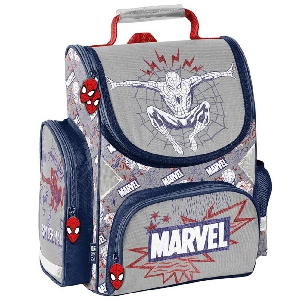 Školní batoh aktovka Spiderman šedá