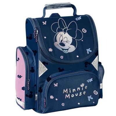 Školní batoh aktovka Minnie Mouse modrá