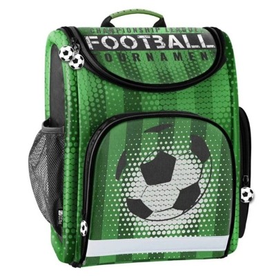Školní batoh aktovka Fotbal zelená