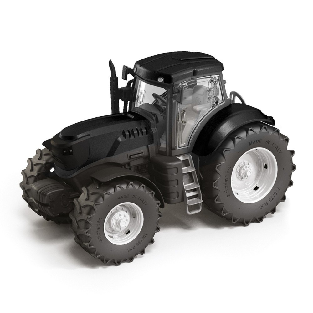 Traktor černý s volantem 31cm