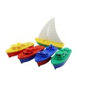 Malé plastové lodičky do vody i písku 5 druhů v balení
