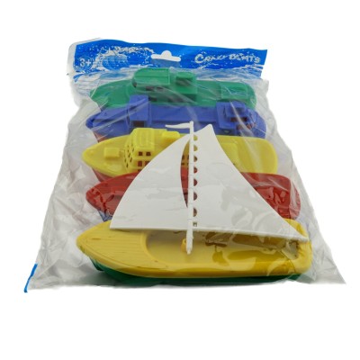 Malé plastové lodičky do vody i písku 5 druhů v balení