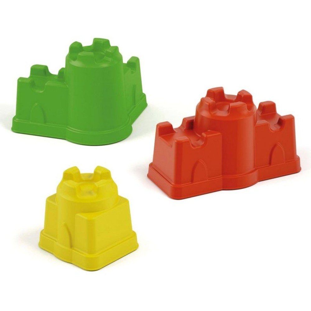 Bábovičky sada Hrad z písku 3 ks